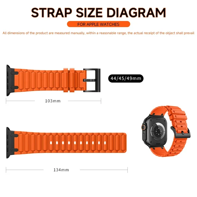 Silicone strap for Apple Watch Band Ultra 2 49mm 46mm 44mm 40mm 45mm 41mm 38mm 44mm for iwatch series 10 9 8 7 6 5 4 3 2 1se 5