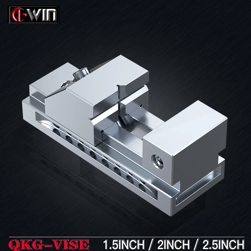 Machinist Vise 2 Inch Precision Screwless Vise - Hardened Toolmakers Vise 0.0002 Accuracy For Mills Milling Machine Vise - Foto 9