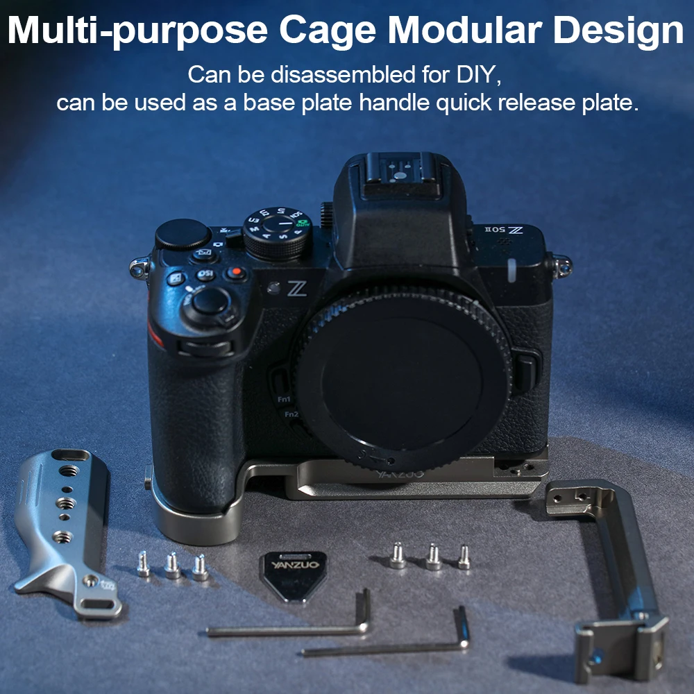 YANZUO カメラアクセサリーケース Nikon Z50II クイックプレートウサギ