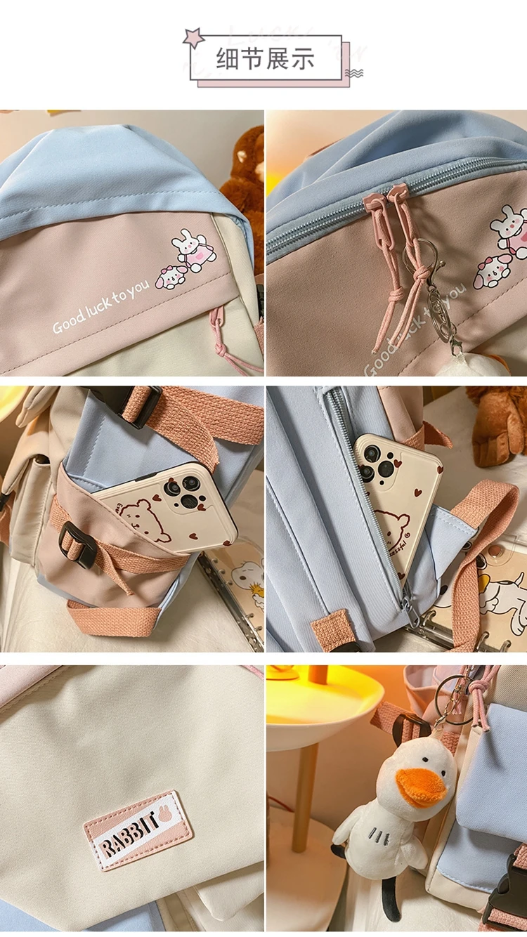 Stray Kids Backpack School Bag Laptop Travel Rucksack STorage