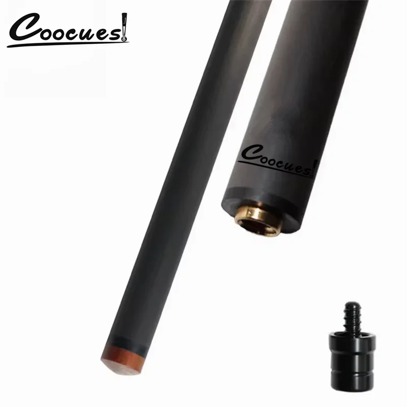 カーボンファイバービリヤードシャフト 13.9mm ベークライトチップ