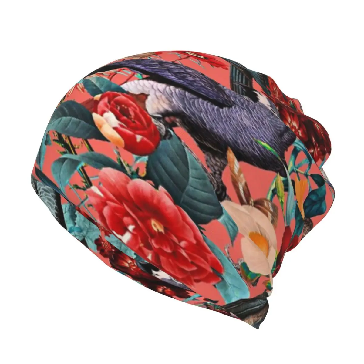 

Floral And Birds Wind Sports The Best Companion For Snowboarding Cozy Knit Insulated Hat