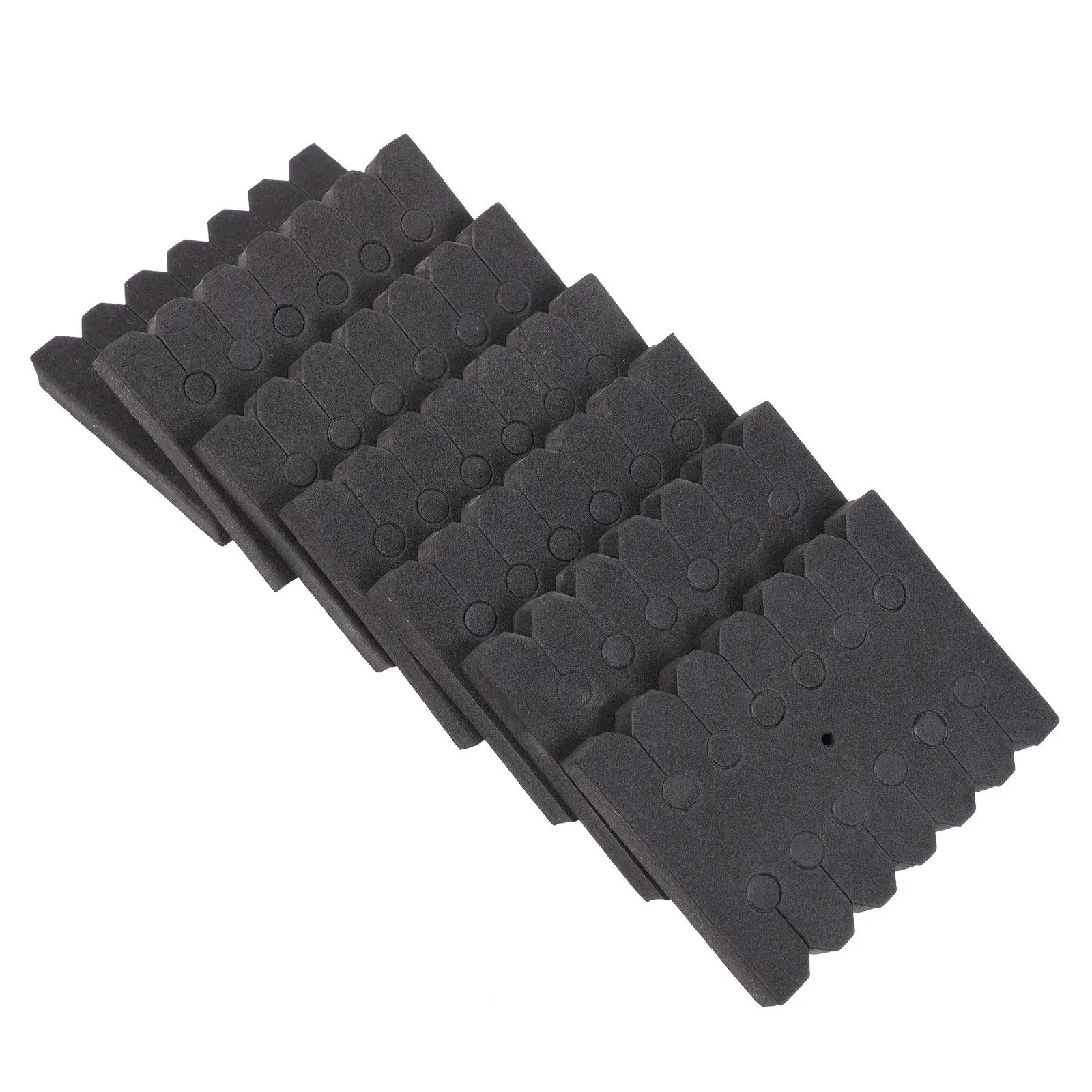 7Pcs Eva 스폰지 화살 분리기 랙 유리 섬유 나무 알루미늄 화살용 경량 휴대용 양궁 액세서리 화살 홀더