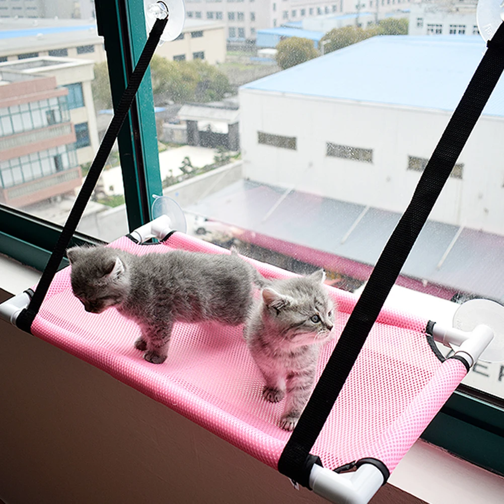 고양이 수면용 해먹 침대, 통기성, 10kg 하중, 아늑한 휴식, 창문 해먹