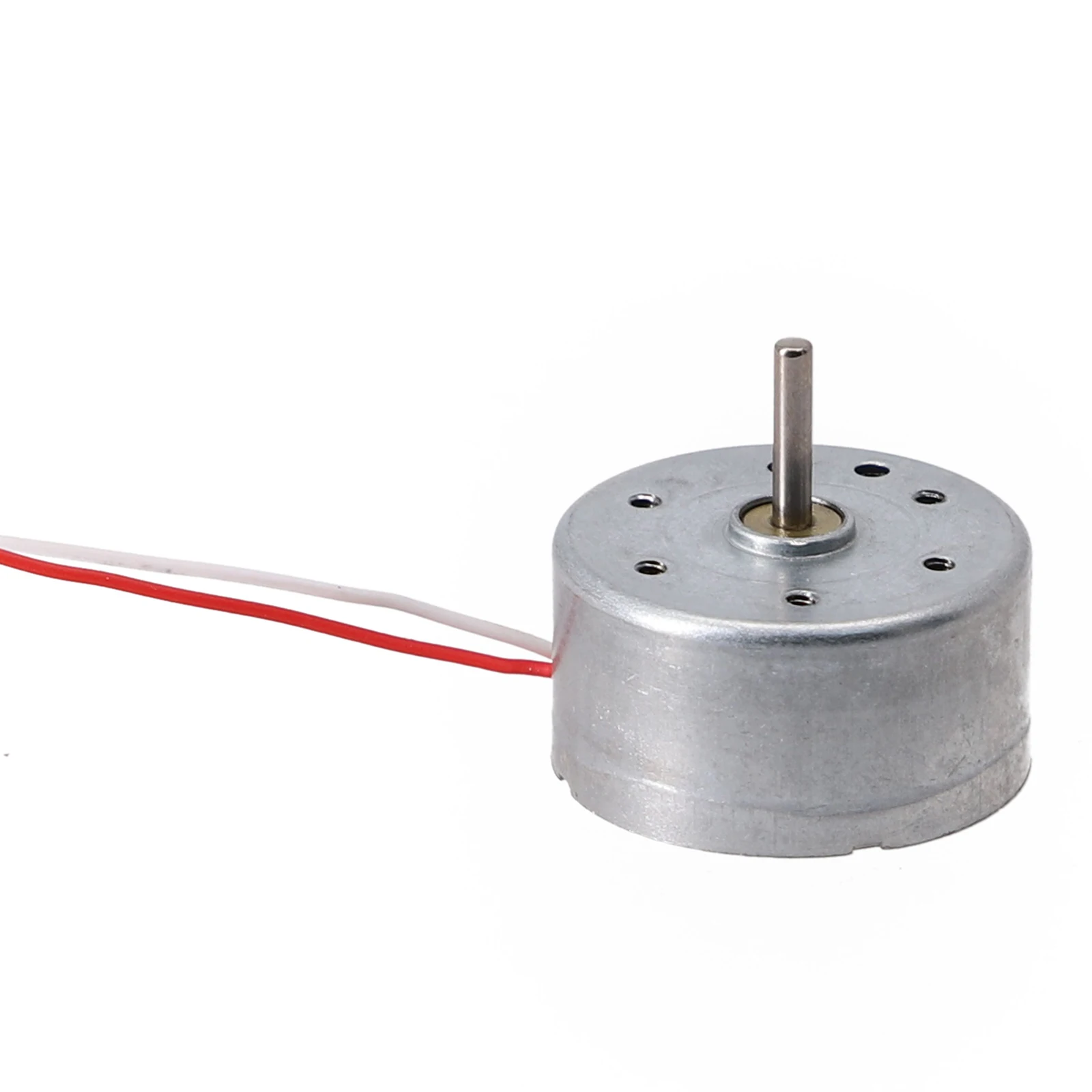 Rf-300Ca Rc-300 Dc 3V 5V 6V 10300Rpm Mini 24Mm Motore Elettrico Rotondo 2Mm Albero Motore Di Energia Solare Fai Da Te Giocattolo Fan Hobby