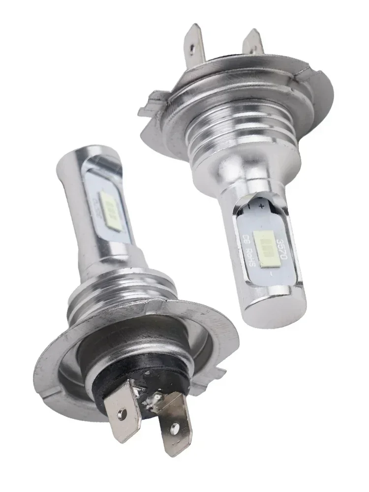 Headlight Bulbs Blue light 3570 LED 80W 8000LM H7 8000K High Low Beam Ice Blue Replacement
