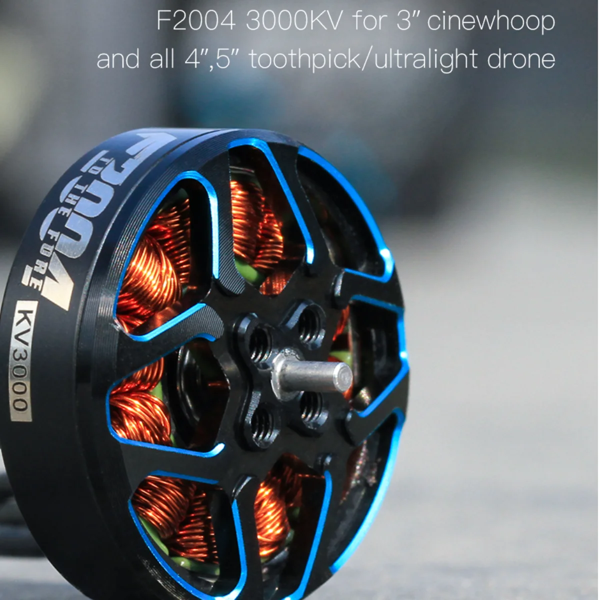T-MOTOR FPV Дроны DIY Запчасти F2004 T-HOBBY FPV Гоночный двигатель для дрона 3-6S KV1700/KV3000 Бесщеточный двигатель FPV Версия для фристайла thumbnail 3