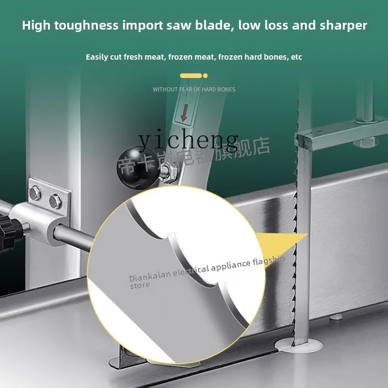 Zz bone sawing machine commercial bone cutting electric desktop cutting beef bone frozen meat pig trotters household 3