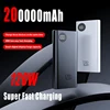 200000mAh Ultralarge Capacity 120W Power Bank Super Fast Charging For Mobile Power External Battery For Iphone Xiaomi Samsung 2