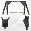 2024 New Tactical Armpit Pistol Holster Military Portable Hidden Holster Hunting Shooting Holster Shoulder Hanging Bag Holster 2