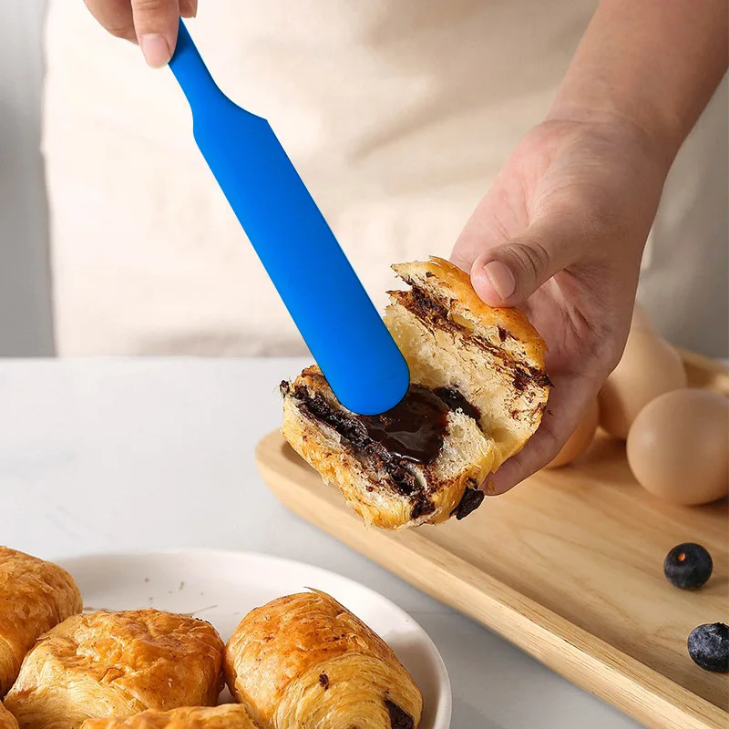 1 piece Heat resistant silicone spatula long handle cake cream mixer baking dough scraper candy tool kitchen accessories silicone spatula,cake decorating tools,dough scraper,cream spatula,silicone scraper,cake scraper,cake spatula,kitchen spatula,silicone cookware