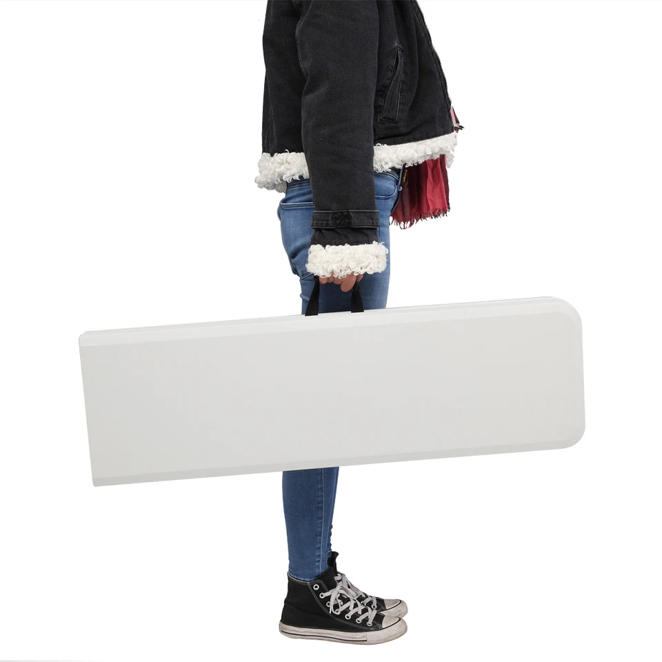 6FT Outdoor Foldable Garden Bench Comfortable Seating