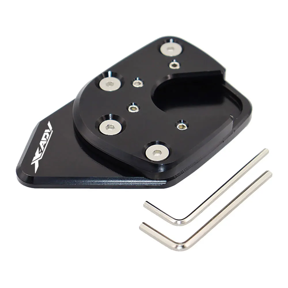 Motorcycle Kickstand Extension Pad Side Stand Enlarger Plate Accessories