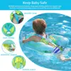 Baby Swimming Float With Canopy Inflatable Infant Floating Ring Kids Swim Pool Accessories Circle Bathing Summer Toys 4