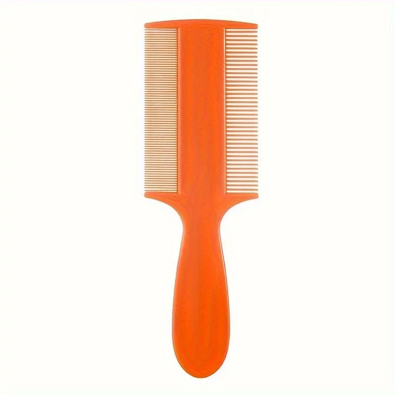 6pcs Scalp Massager Comb for Adults, Double-Sided Fine Teeth, ABS Plastic Handle, Plastic Bristle, Suitable for Normal Hair Type