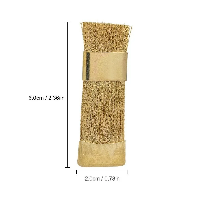 Nail Drill Bits Cleaning Brush Copper Wire Brushes For Electric Manicure Brusher 5