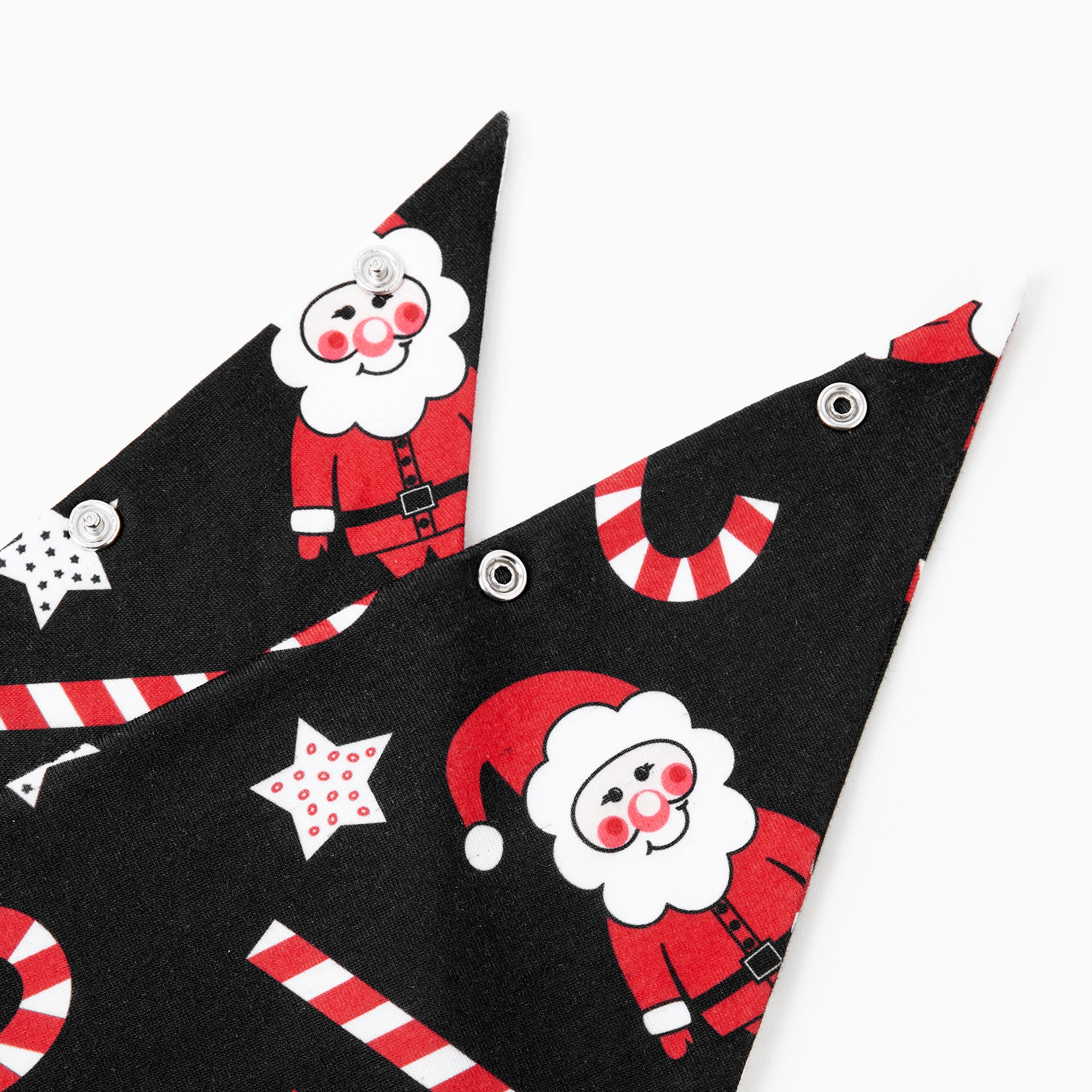 thumbnail image 3 of Pijama navideño familiar de manga corta a juego Peace Love & Jolly (resistente al fuego), 3 of 5