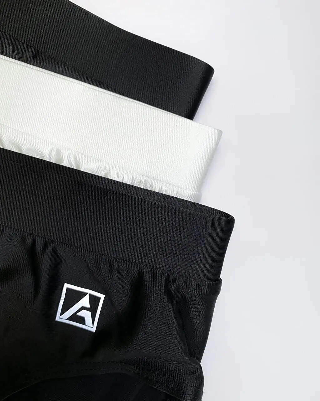 AMORESY Eros series men's underwear solid color comfortable luster oil shine sports ice silk shaping trunks