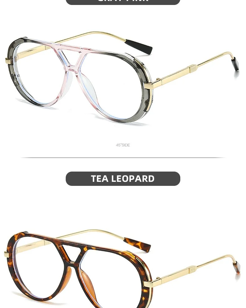 5 Pares De Gafas De Sol Mini Para Muñecas - Metal Retro, Accesorios Para Manualidades, Cosplay Y Decoración