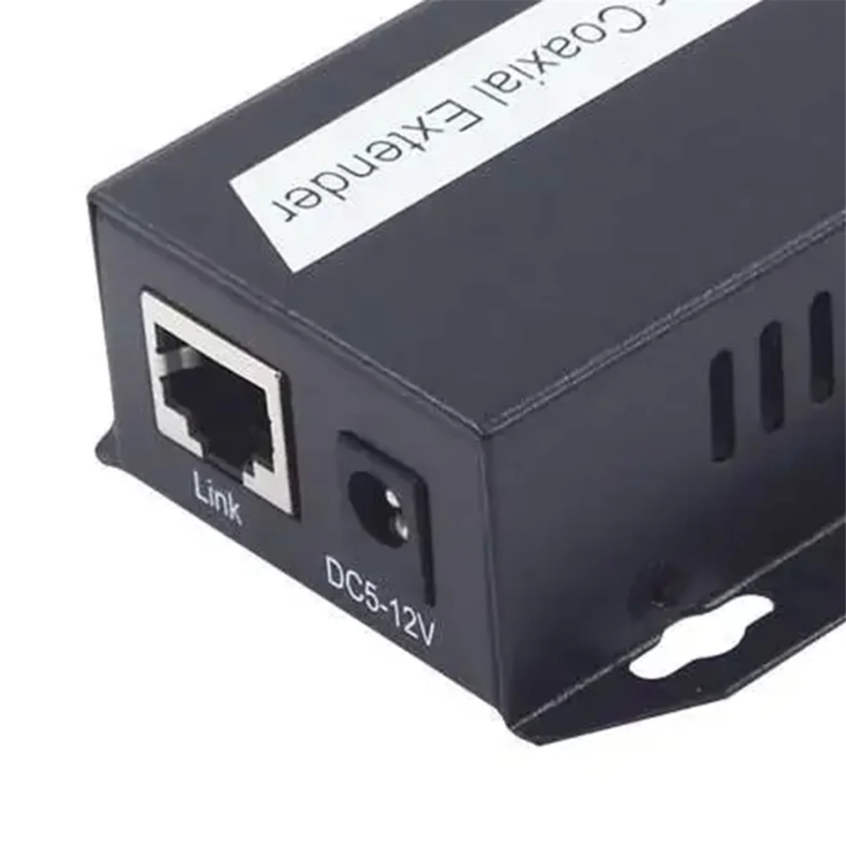1Pcs Ethernet IP Extender Over Coax HD Network Kit EoC Coaxial Cable Transmission Extender for Security CCTV Cameras(B)