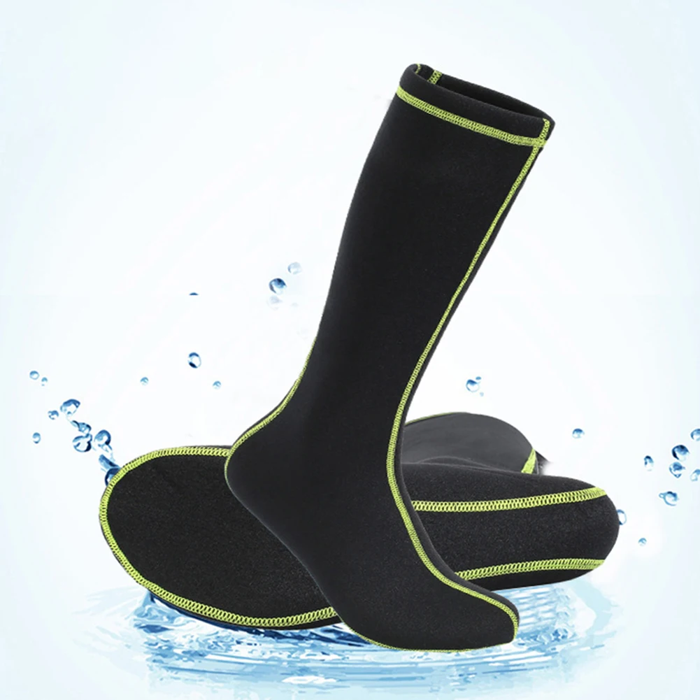 

2023 New Neoprene Long Barrel Diving Socks Swim Water Boots Scuba Snorkeling Socks Non-Slip Beach Swim Diving Surfing Warm Socks