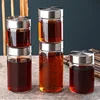 100-500ml Graduated Glass Bottle High Borosilicate High Temperature Resistant Glass Jars Leak Proof Storage Bottle Spice Jars 5