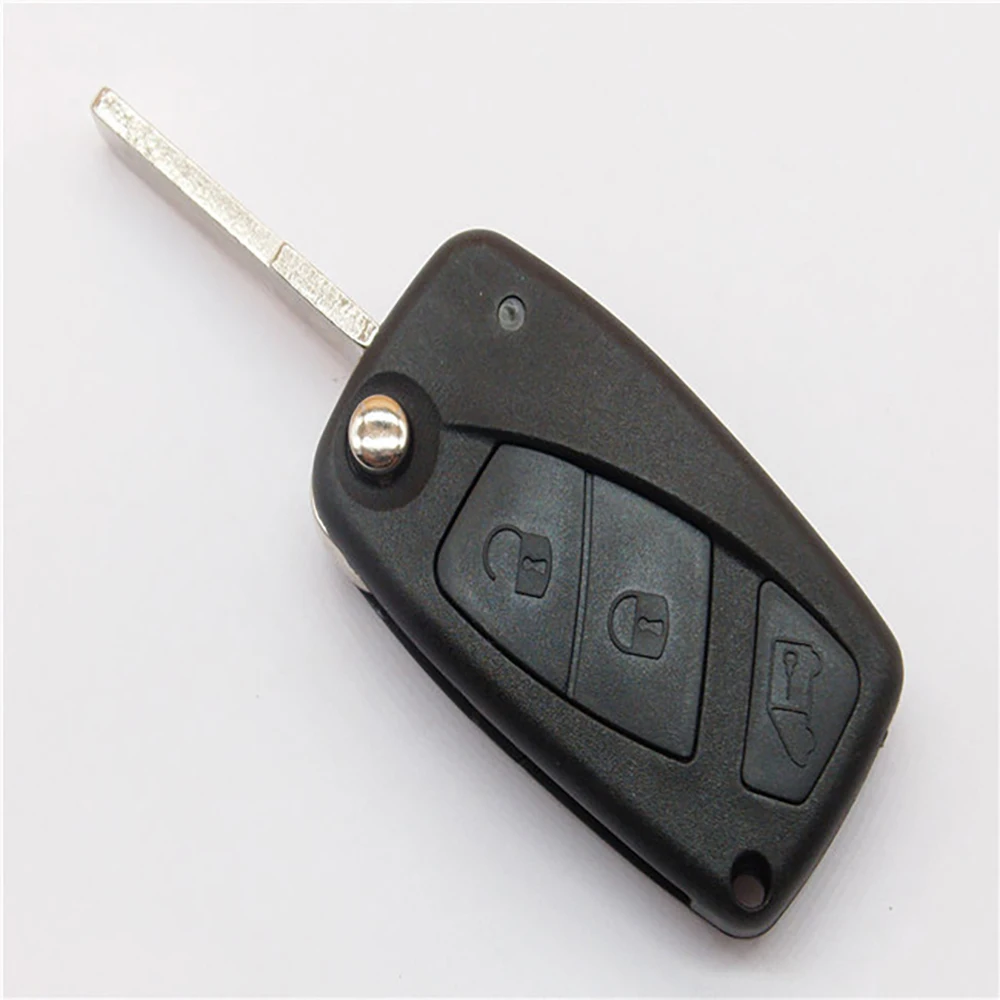 

Autodoxxsi 10X 3 button Original Remote Flip Folding Key Shell Case For Fiat Bravo Punto Brava Panda 2BT