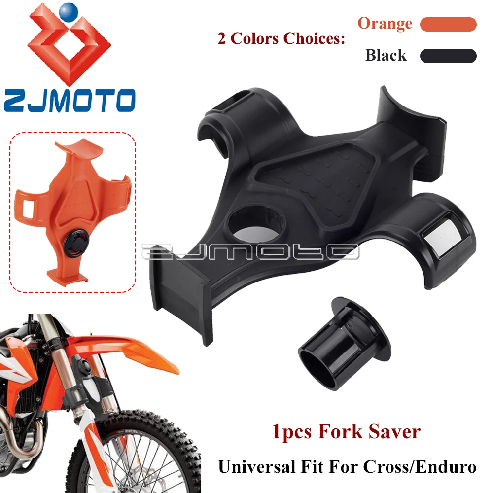 

Motorcycle Accessories Universal Fork Support Brace Guard Fork Seal Saver Protector Cover For Cross Enduro Yamaha Suzuki EXC SX