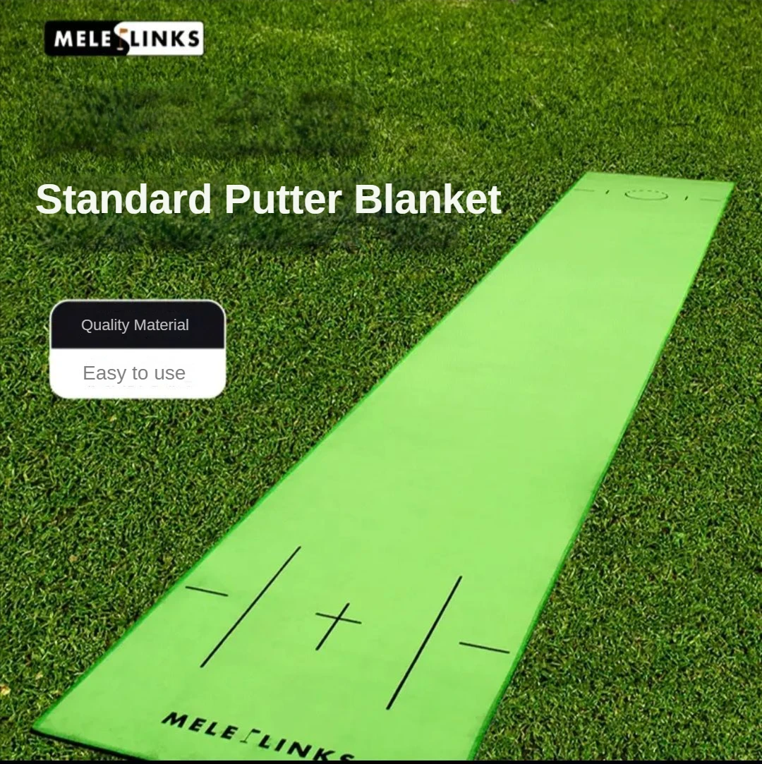 

Standard Putter Blanket Golf Professional Putter Blanket Practice Device Rubber Sole Putter Blanket Golf Training Accessories