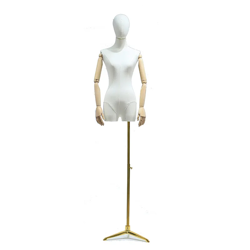 High-end Movable Arm Mannequin Full-body Clothing Store Display Rack  Silver-headed Gold-headed Window Model Hot Sale - Mannequins - AliExpress