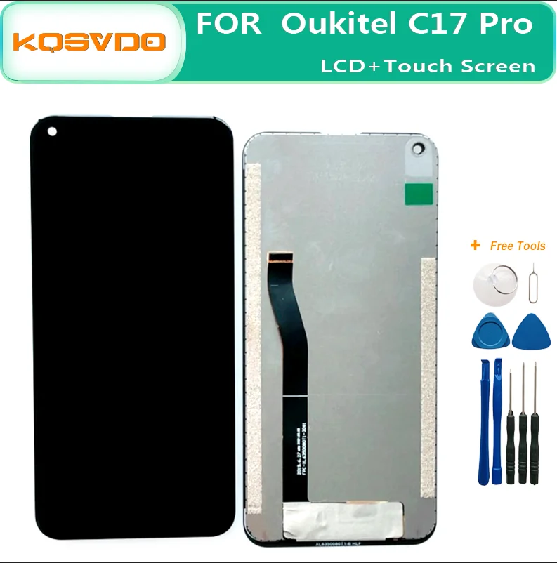 Экран 6,35 дюйма для OUKITEL C17 Pro, ЖК-дисплей + сенсорный экран в сборе, 100% протестирован, хорошо заменяет ЖК-дисплей C17 Pro, запчасти и инструменты