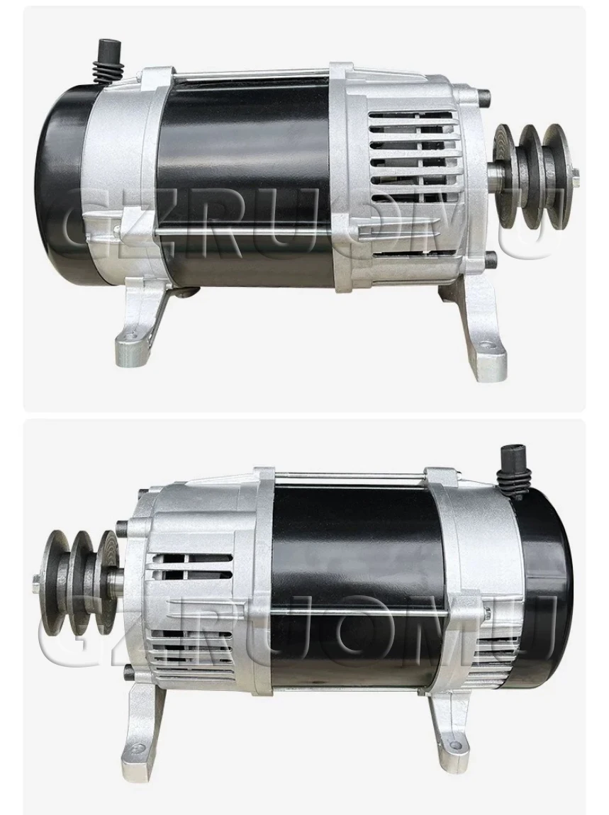 High Power 6KW/8KW Pulley Generator AC Voltage  All Copper Small Generator 220V