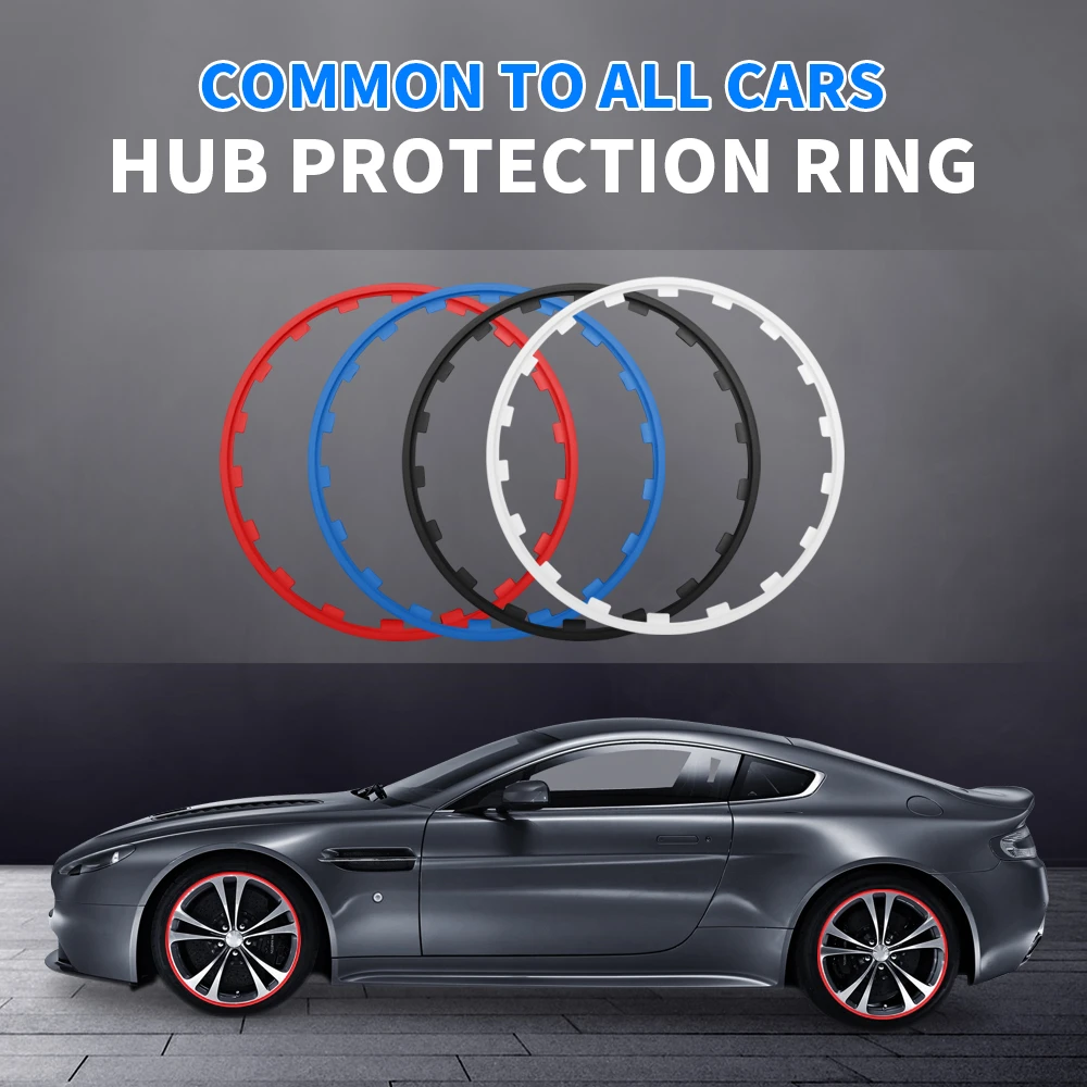 4pcs 18/19/20inch Car Rims Ring Protectors Vehicle Wheel Rims Guard
