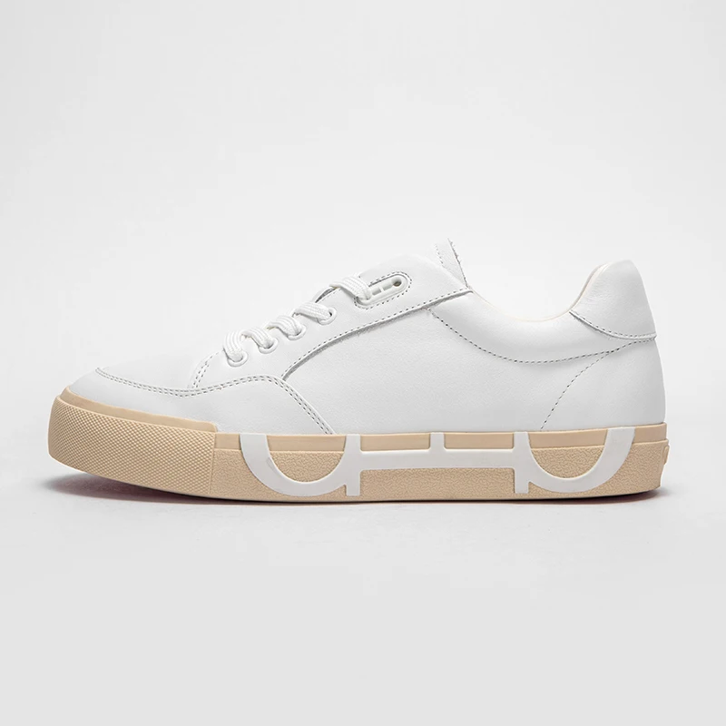 Balance Shoes Casual Board Shoes Ergonomically Designed Arch Adjustment Flat Shoes White Women's Shoes