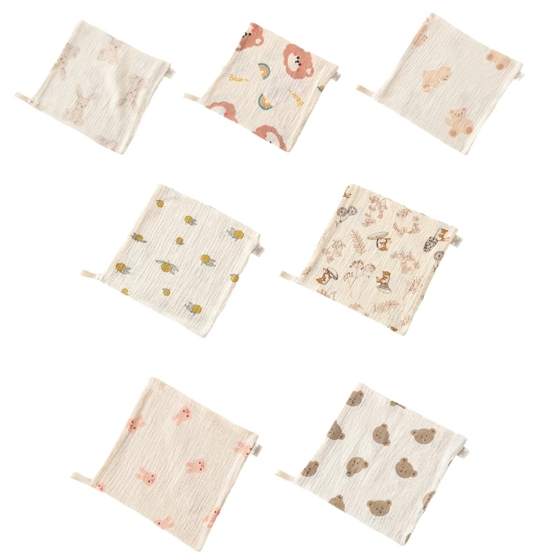 

Infant Wash Hand Face Wipes Washcloth Facecloth Handkerchief Muslin Cloth Dropship