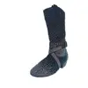 Practice OEM Latin Dance Boots Black Rhinestone Soft Latin Salsa Ballroom Party Dancing Shoes Black Sport Party Dance Boot Shoes 5