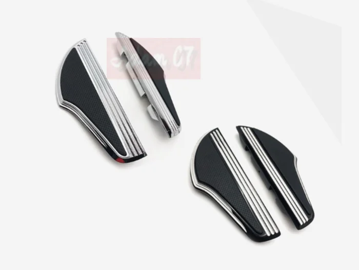 

Motorcycle Foot Pegs For '06-'17 Dyna '00-later Softail'86-later Touring models equipped passenger footboard support.