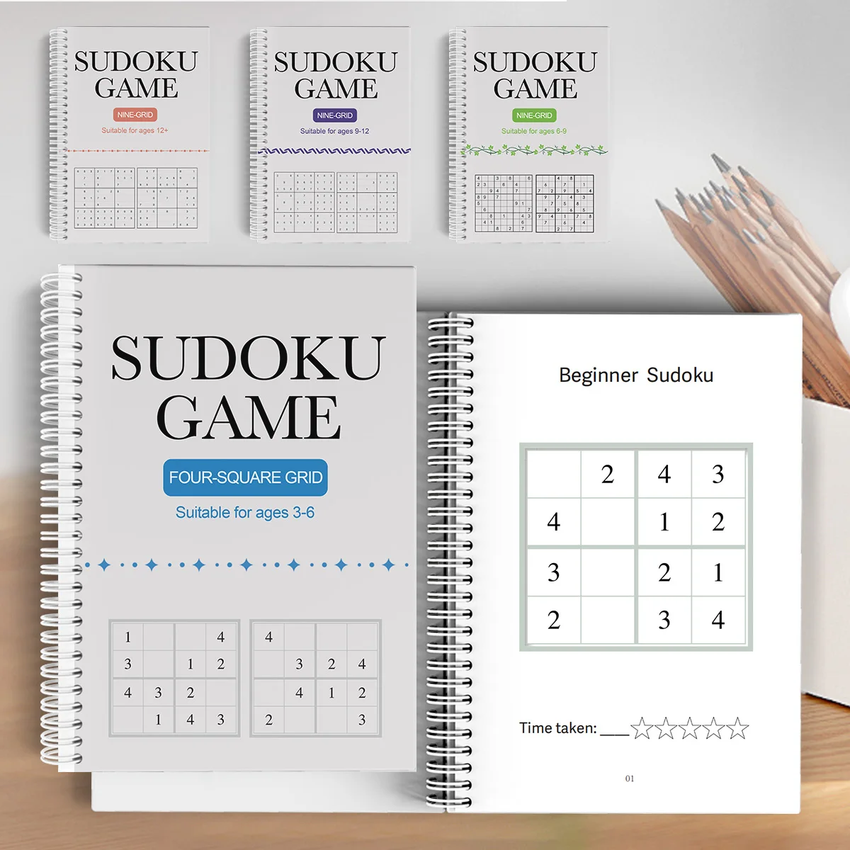Kids Sudoku Puzzle Book 1