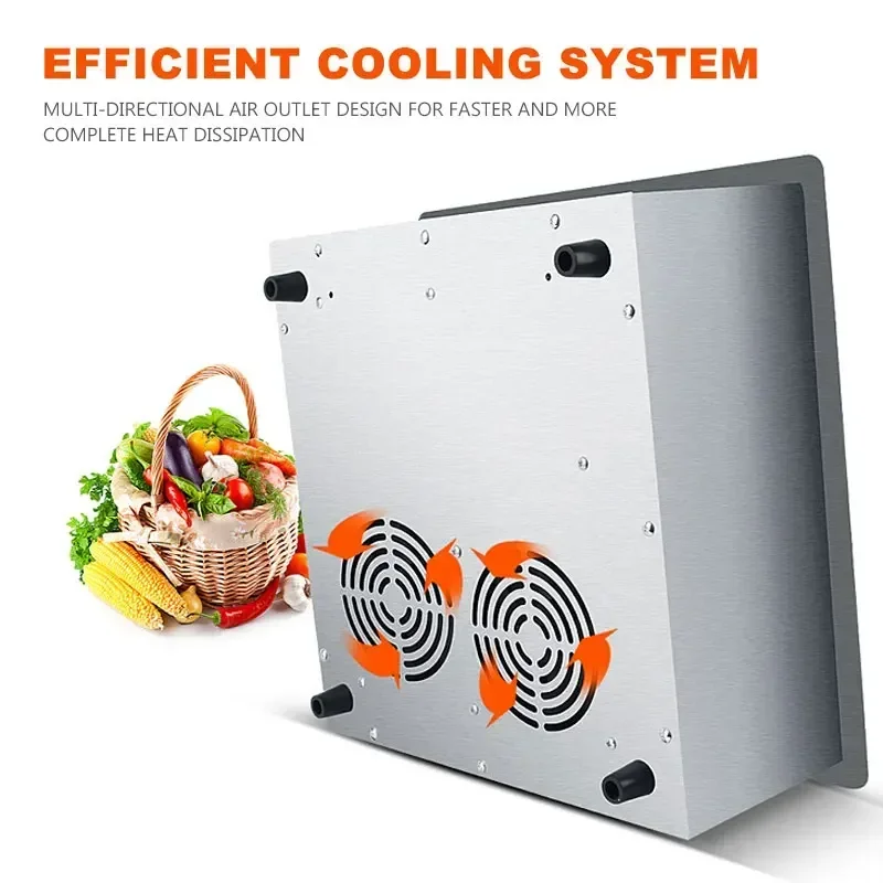 Concave Embedded Induction Cooker Desktop Induction Cooker High Power Hot Pot Electric Stove Cooking Machine/5KW