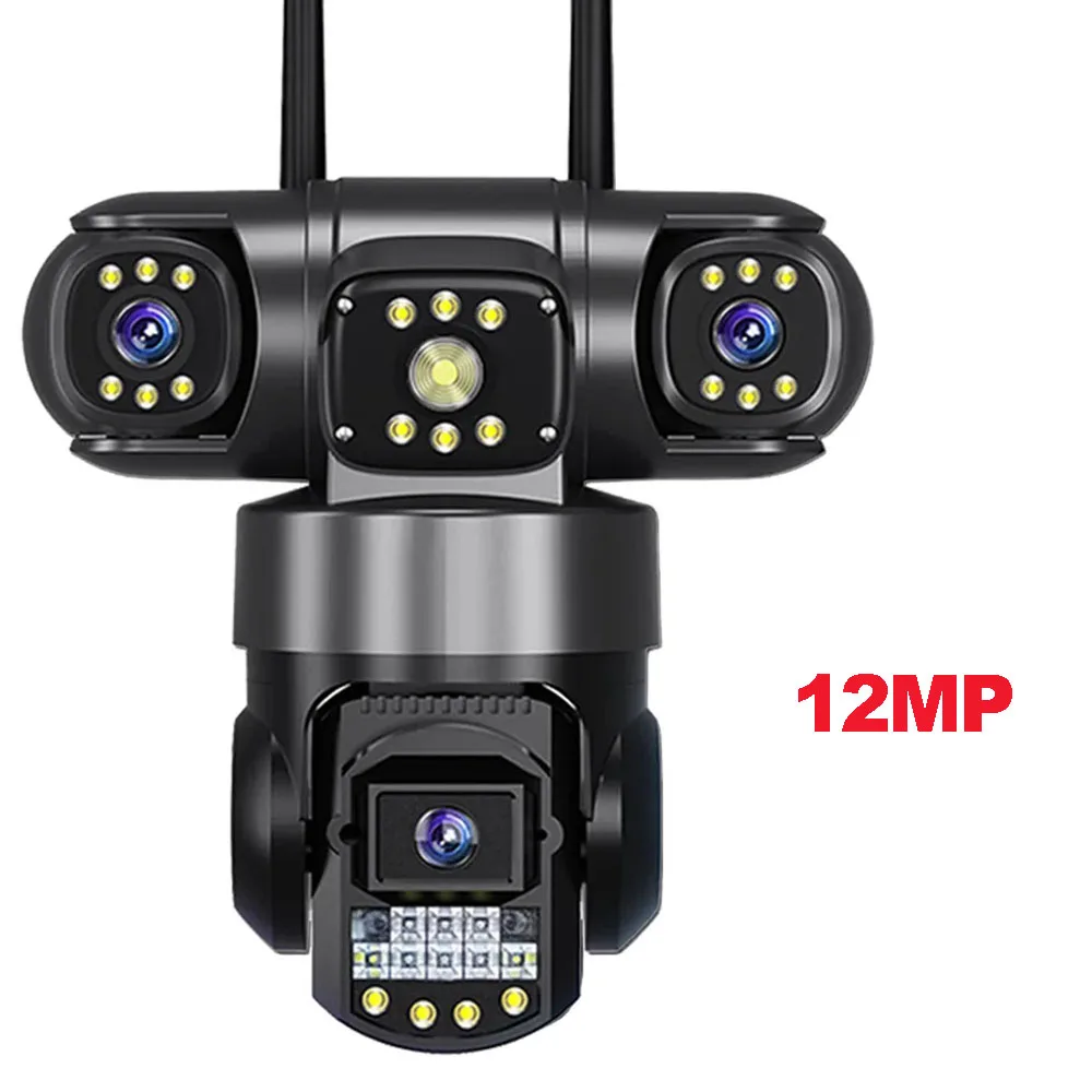 كاميرا 10K 20MP WIFI IP خارجية 4 عدسات 4 شاشات 16X...