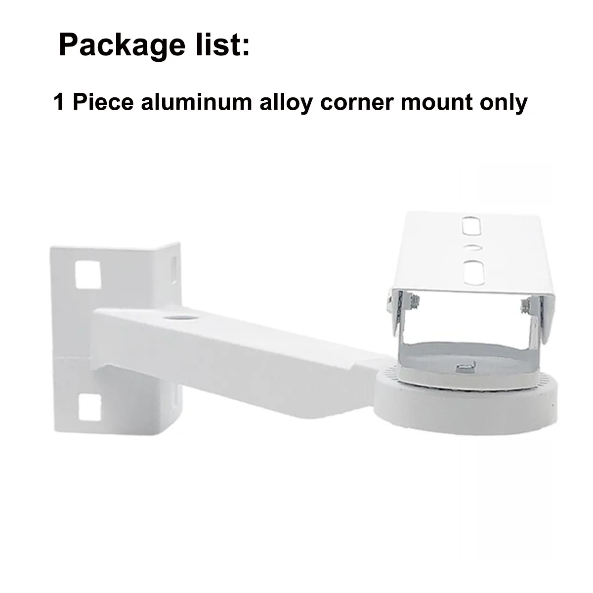 Monitoring Hoop Bracket Outdoor Exterior Wall/ Corner Mount Bracket Vertical Pole Mounts Holder Support for CCTV Security Camera