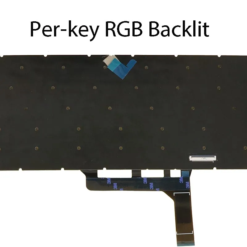 Teclado Alemão dos E.u. e do Francês Discrição 8se 8sf 8sg 9sd 9sf 9sf 9sg 9sg de Msi Gs65 Fino 8rf Nsk-fdbbn 01 Pela-chave Rgb Backlit - Imagem 2