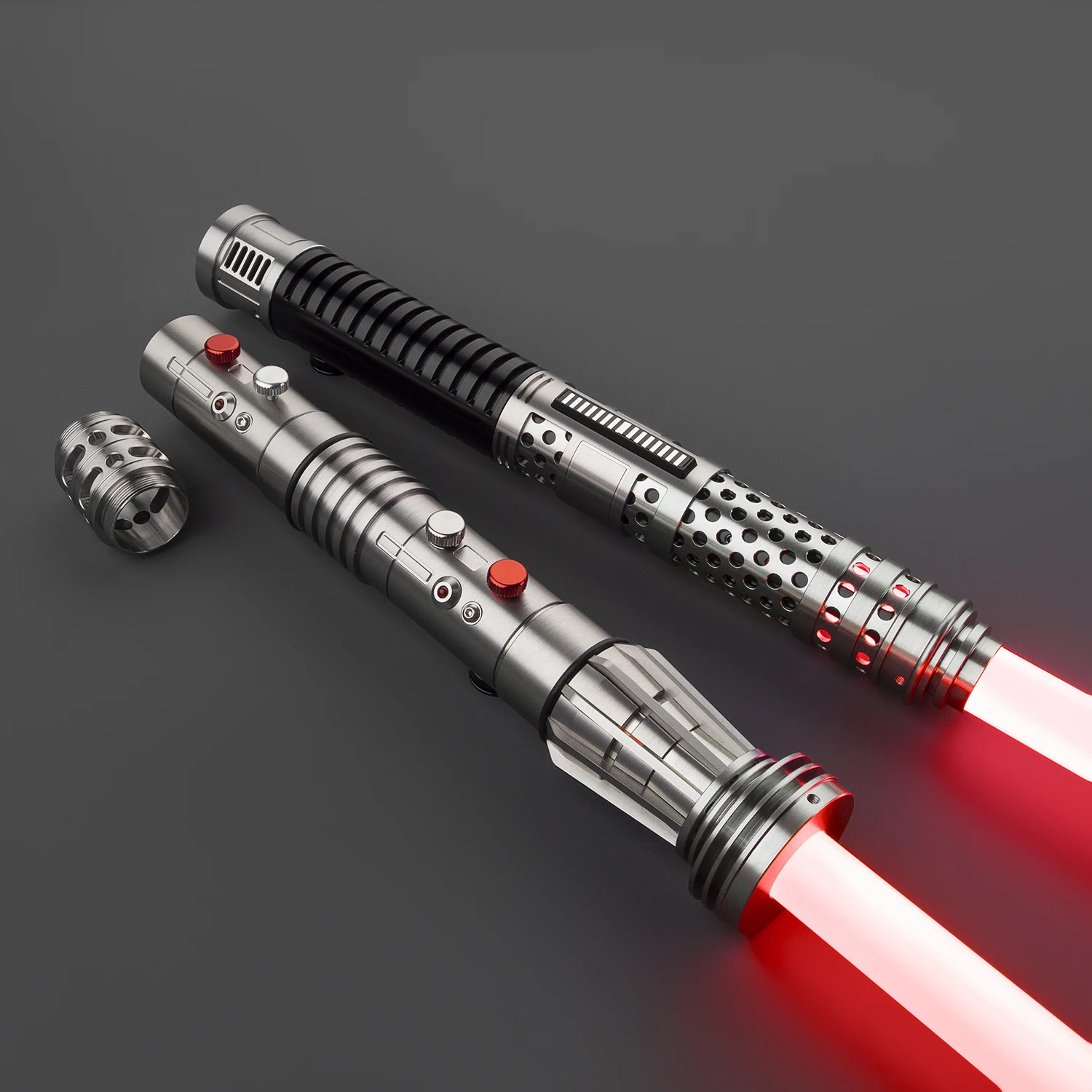 Damiensaber Darth Maul Light Saber Bluetooth Sensitive Smooth Swing Lightsaber Heavy Dueling Metal Hilt Infinite Cambia Colore