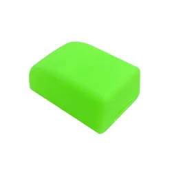 Universal Silicone Car Seat Belt Buckle Protector - Anti - Scratch & Dust Cover Auto Accessory (Green)