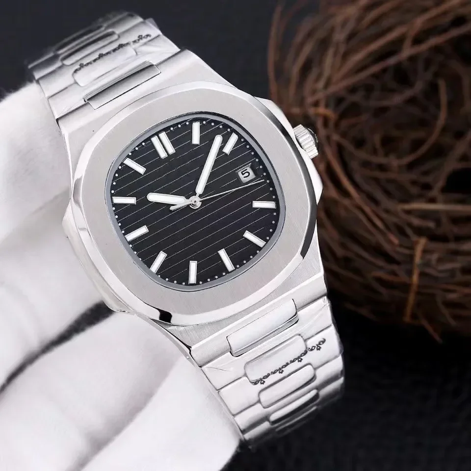 

mens designer Mechanical watches high quality 42mm Nautilus Boutique Steel Strap Designer watches for men Wholesale Watch gift