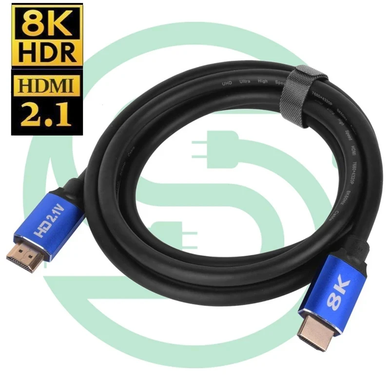 HDMI 2.1 Cable 8K 60Hz 5M 16.5ft UHD 8K High Speed HDMI 3D 48Gbps 4320P Cable