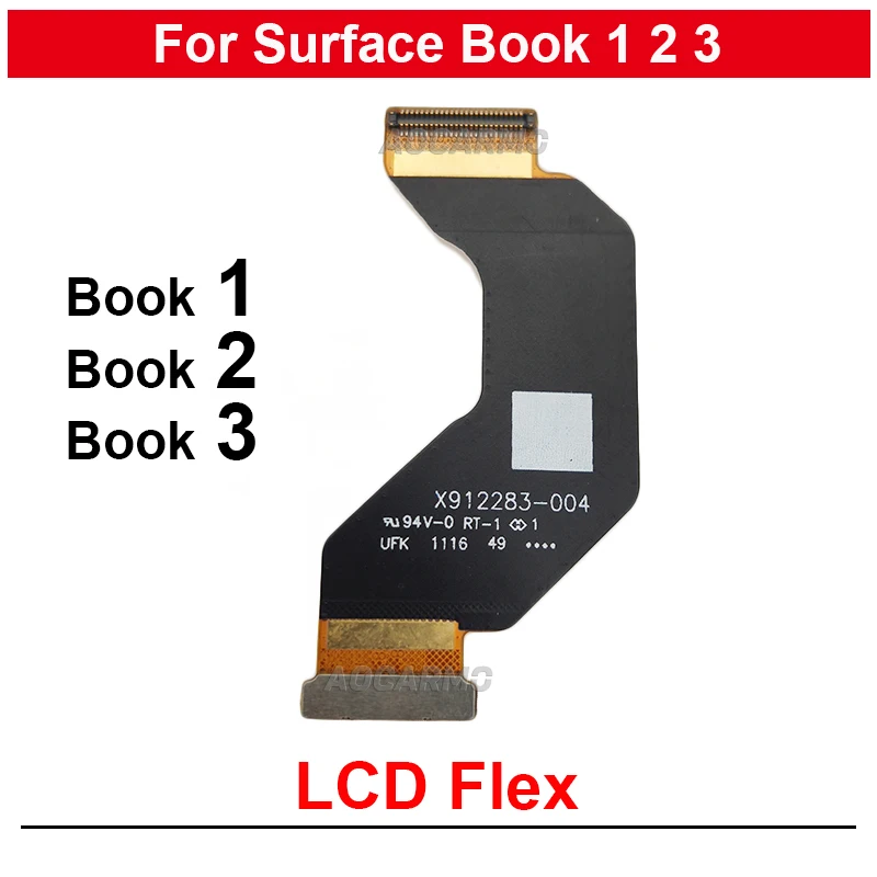 Per Microsoft Surface Book 1/2/3 Book2 15 "Book 3 Lcd Screen Connection Flex Cable Parti Di Riparazione Di Ricambio