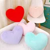 Faux Rabbit Fur Heart Pillow Creative Heart-shaped Sofa Cushion Bedside Decorative Ornaments Cute Pillow Chair Cushion 4