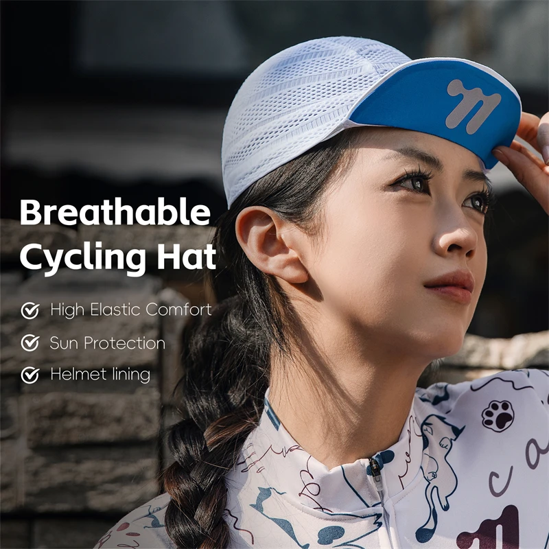 WEST BIKING Cycling Caps Summer Road Bike Caps Bicycle Hats Men and Women Bike Headwear Headwear Outdoor Sports Racing
