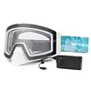 Electrically Heated Anti Fog Polarized Ski Goggles, Magnetic Interchangeable Gradient Lens,  for Winter Sports, Snowboarding 3